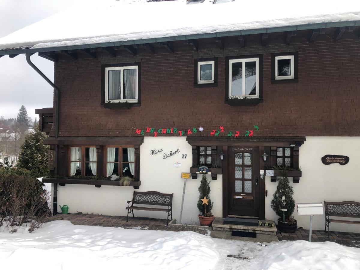Gaestehaus Lickert Familie Dreher Hinterzarten Exterior foto
